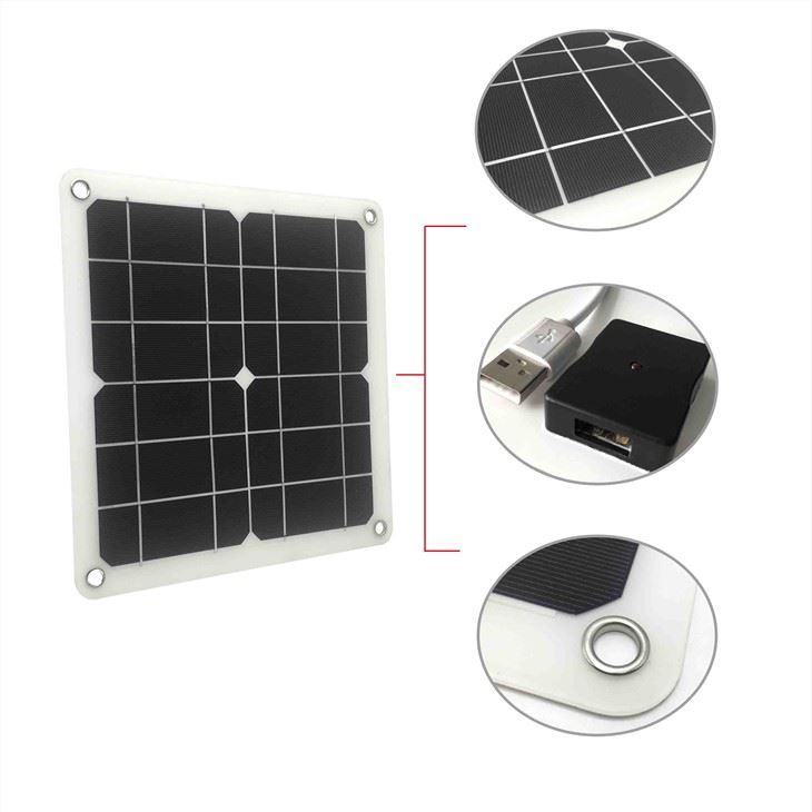 Pannello solare 5V CARICA DI VELLA USB