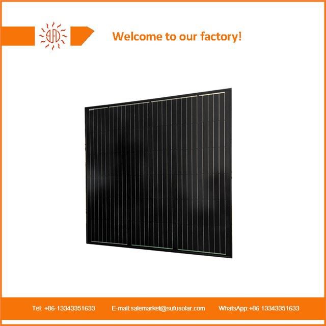 Pannelli solari tutti neri